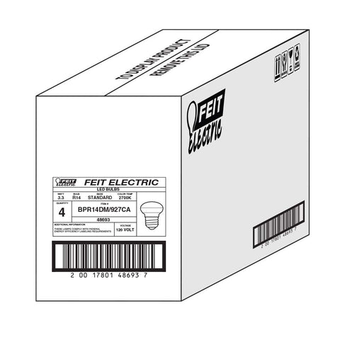 Feit Electric BPR14DM927CA4 long lifespan up to 25,000 hours