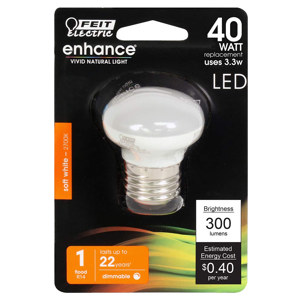 Feit Electric BPR14DM927CA4 soft white light demonstrating comfortable home ambiance