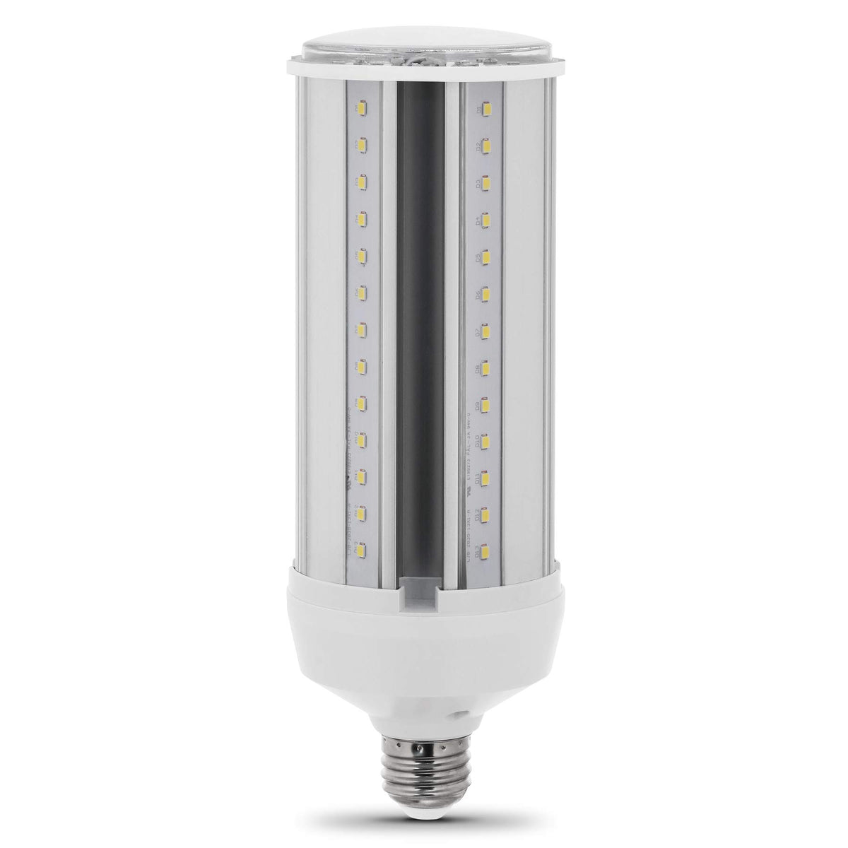 Feit Electric C4000 LEDG2 corn bulb front view delivering high-lumen daylight for large spaces