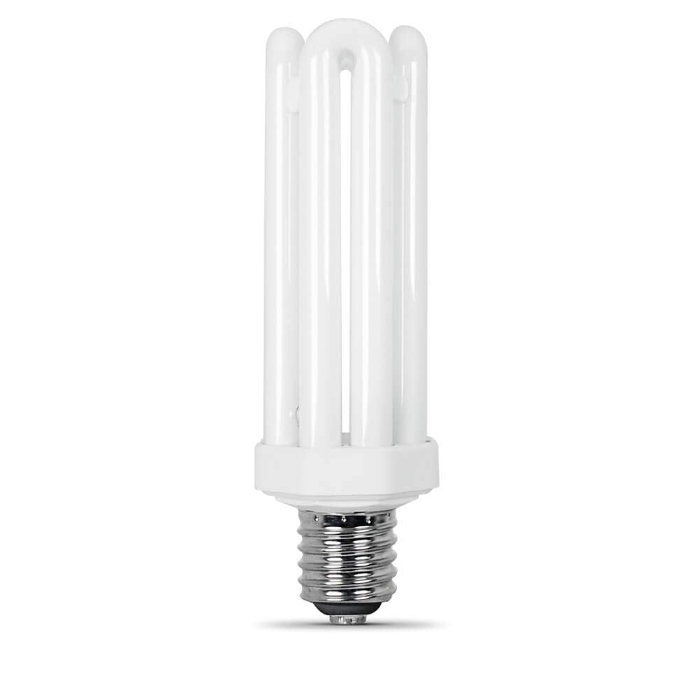 Feit Electric CFL daylight bulb in a bright room for crisp daylight illumination