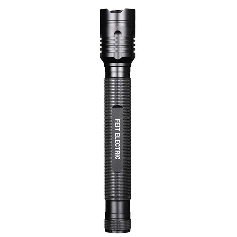 Feit Electric LED tactical flashlight aluminum body for rugged outdoor use