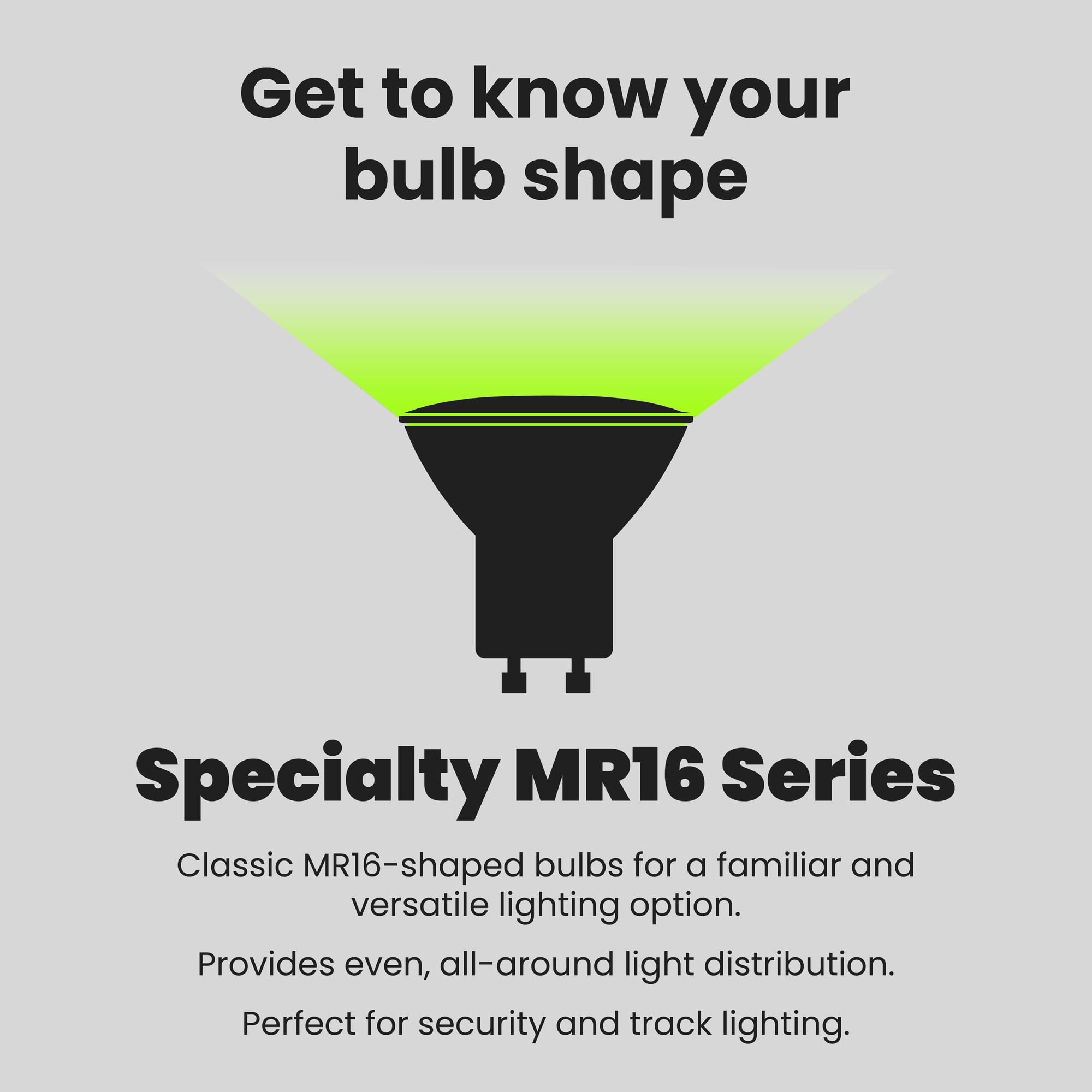 Feit Electric long-life MR16 LED bulb rated up to 25,000 hours