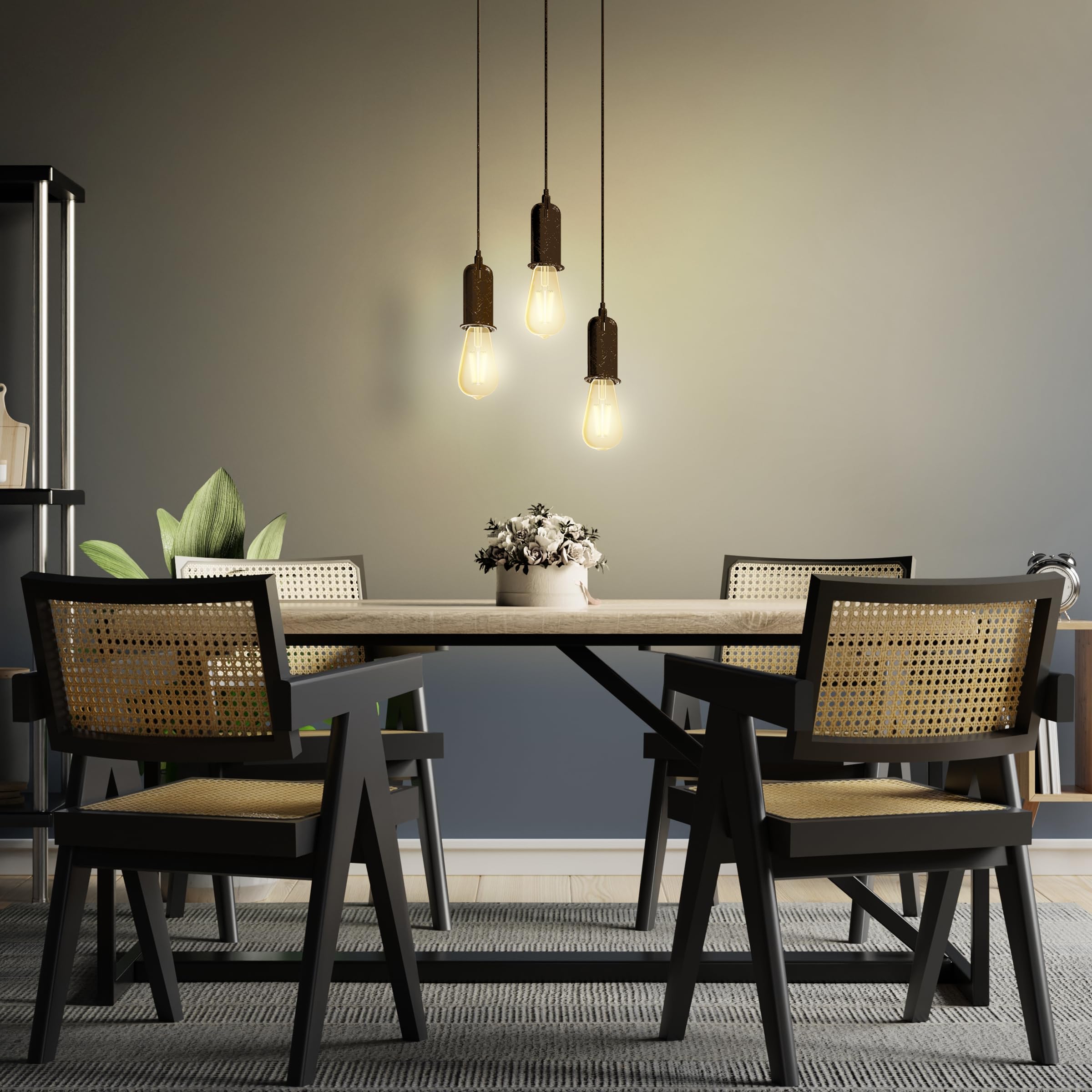 Feit Electric ST21 bulb connected via Wi‑Fi for seamless control.