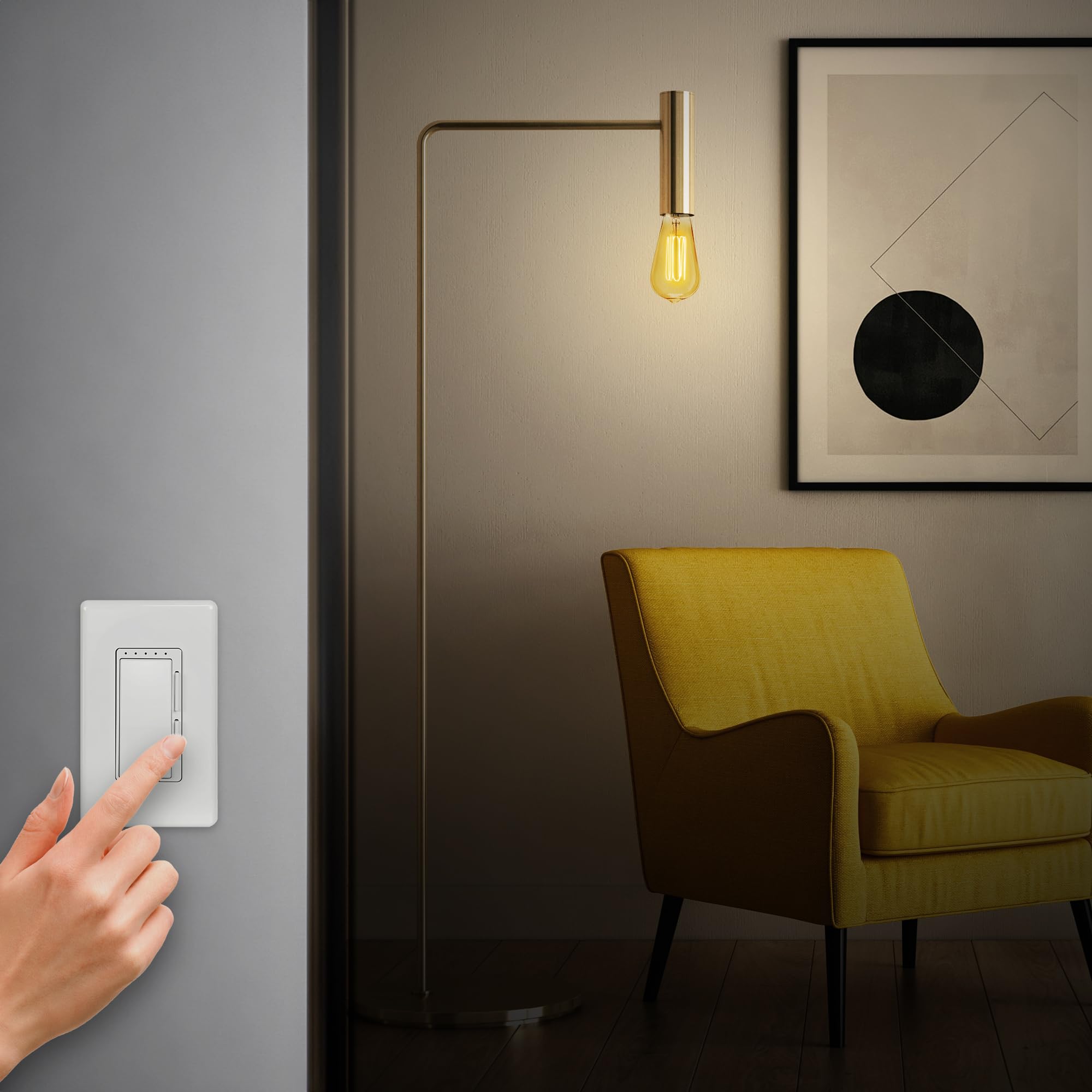 Feit ST19 with E26 base fits most lamps.