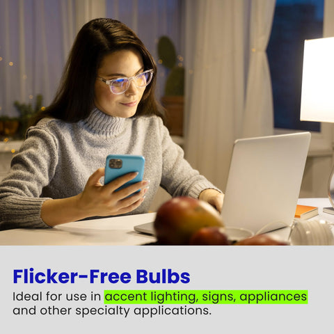 Feit Electric T4 LED bulb operates on 120V for easy installation