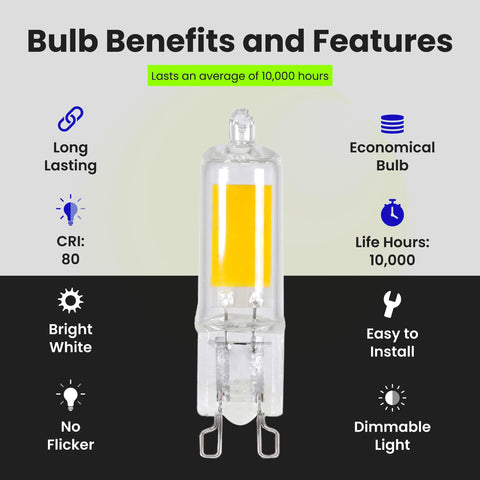 No mercury and RoHS compliant Feit Electric LED bulb for safer lighting
