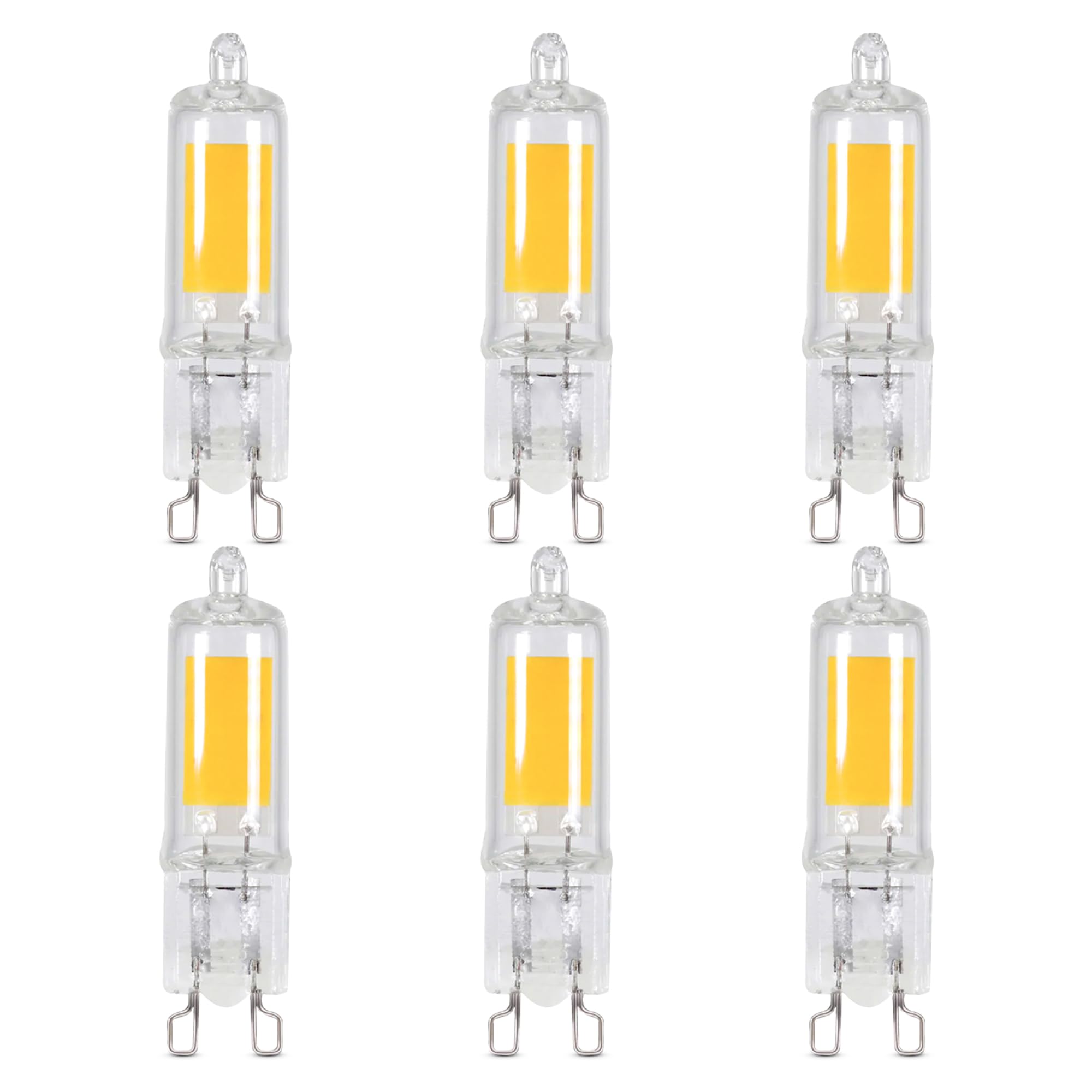 Feit Electric T4 LED bulb with G9 base, warm white 3000K for energy-efficient lighting