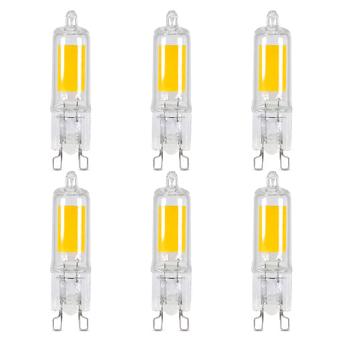 Feit Electric T4 LED bulb with G9 base, warm white 3000K for energy-efficient lighting