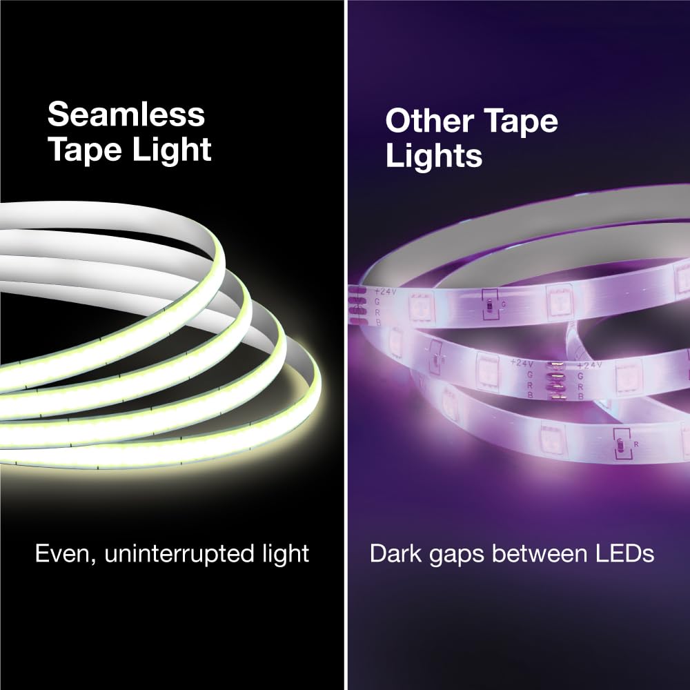 Feit Electric Tape192 TV backlight creating a soft screen glow