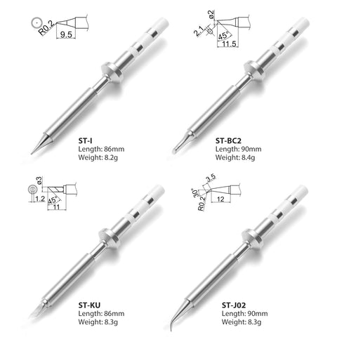 FEITA eco-friendly tip pack ensures lead-free, safe handling during projects.