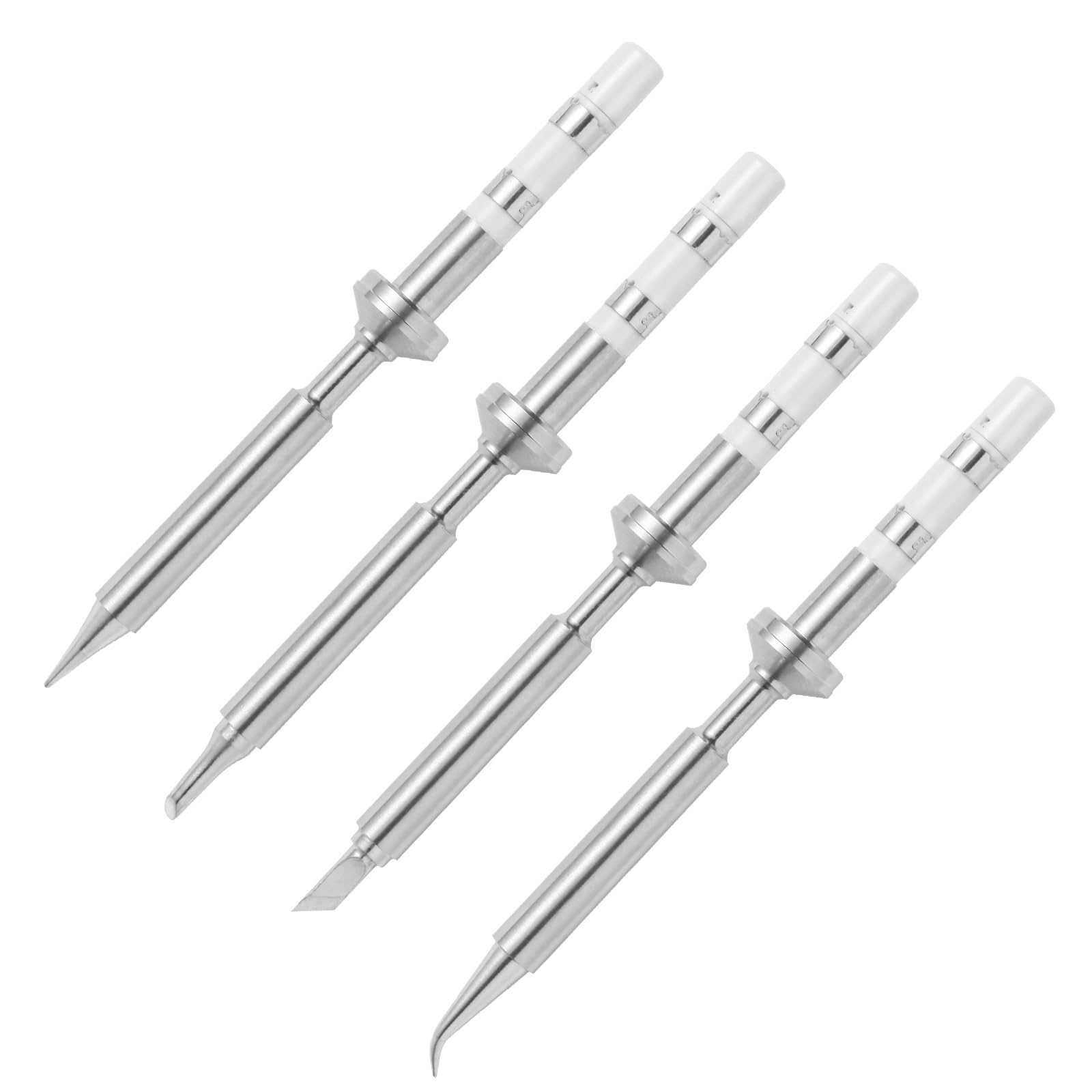 FEITA Pinecil tips four-types set for versatile micro-soldering applications.