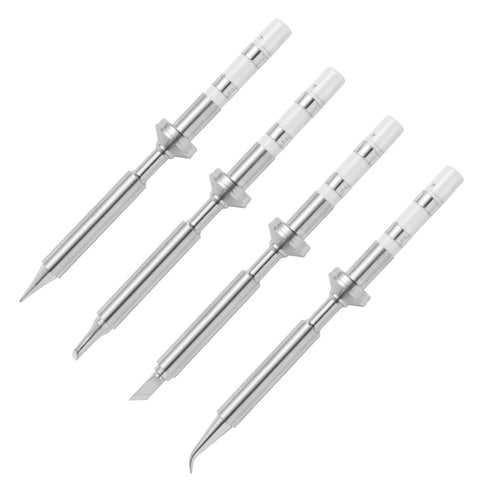 FEITA Pinecil tips four-types set for versatile micro-soldering applications.