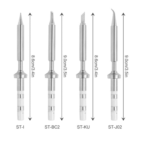 FEITA ST-I stainless steel tip close-up for precise, durable soldering performance.
