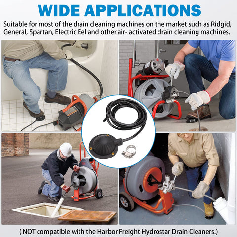 FEITON 8-foot hose connection provides flexible reach on site