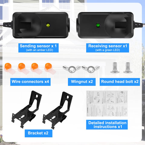 FEITON bracket kit installation view with mounting hardware included