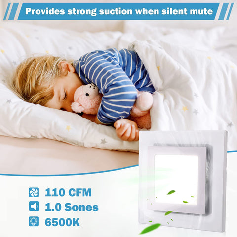 FEITON bathroom fan-light combo in a modern space, reduces moisture.
