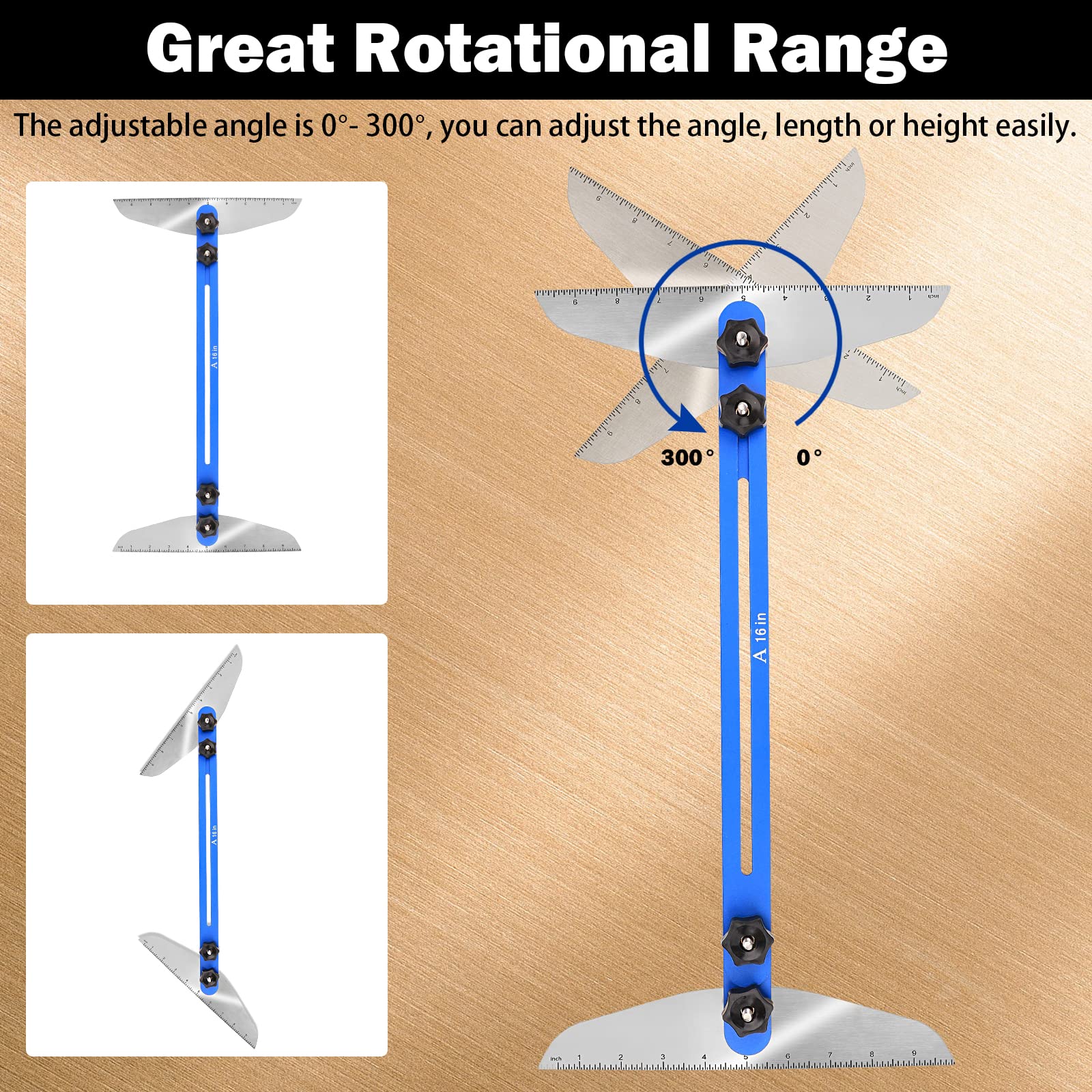 FEITON stair gauge tool aluminum body durable and resistant
