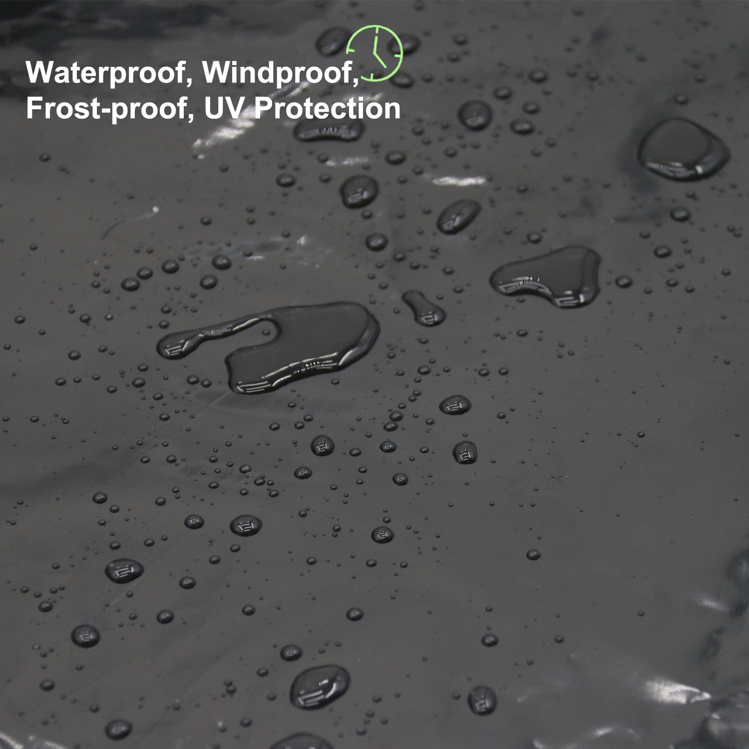 Feitore 4 Mil black plastic sheeting serves as paint and dust barrier during renovations