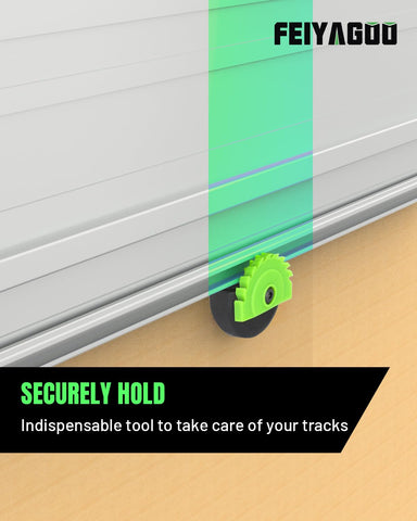 Feiyagoo guide rail organizer provides handy access to rails.