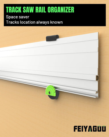 Feiyagoo Track Rack protects rails during transport and storage.