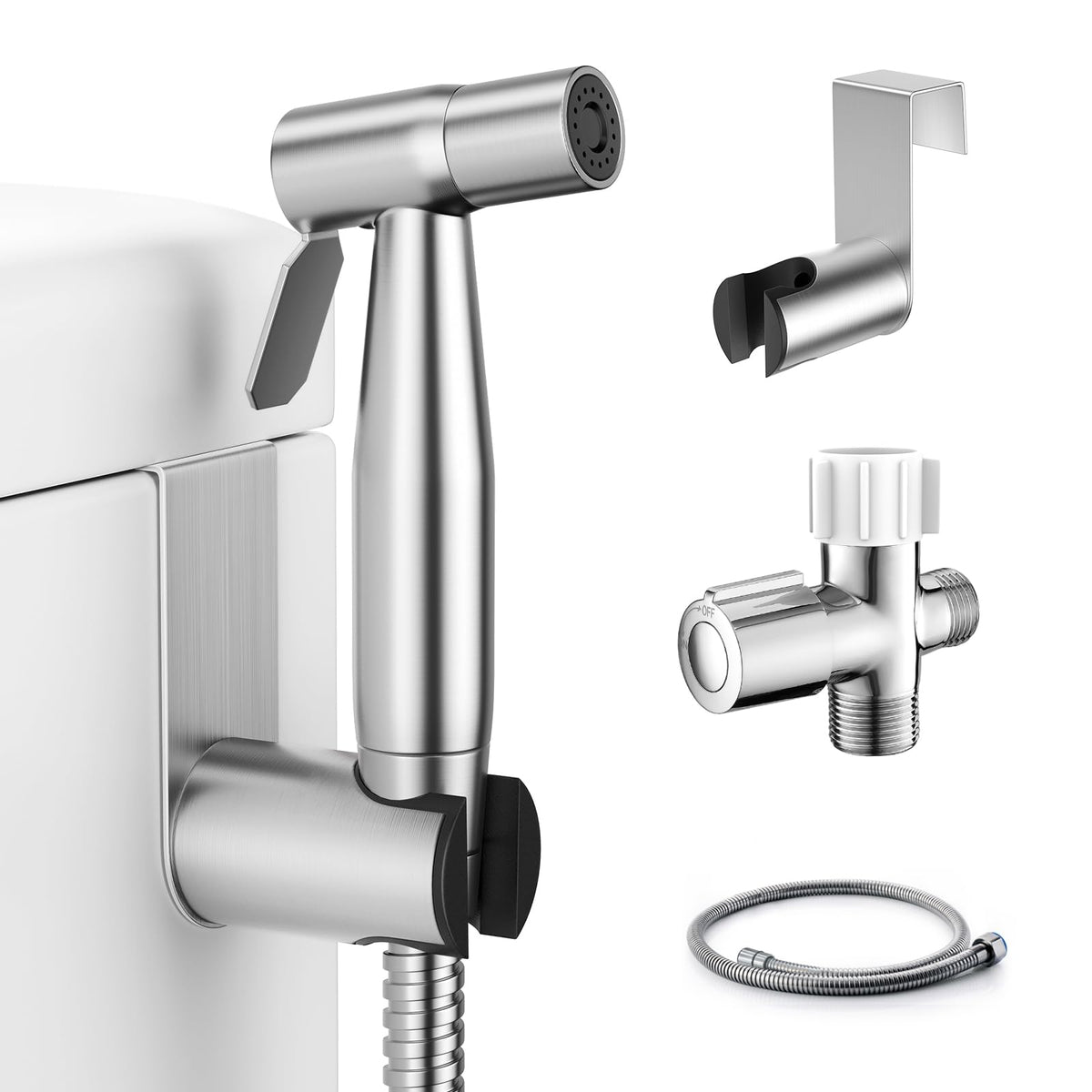 Fekivasy handheld bidet sprayer installation options for quick setup in any bathroom
