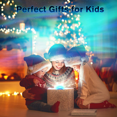 FEKTIK Northern Galaxy Projector white noise modes help calm children