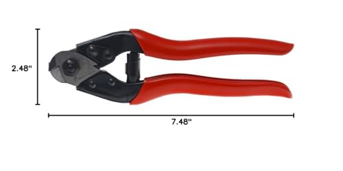 7mm cutting capacity for brake lines and small cables.