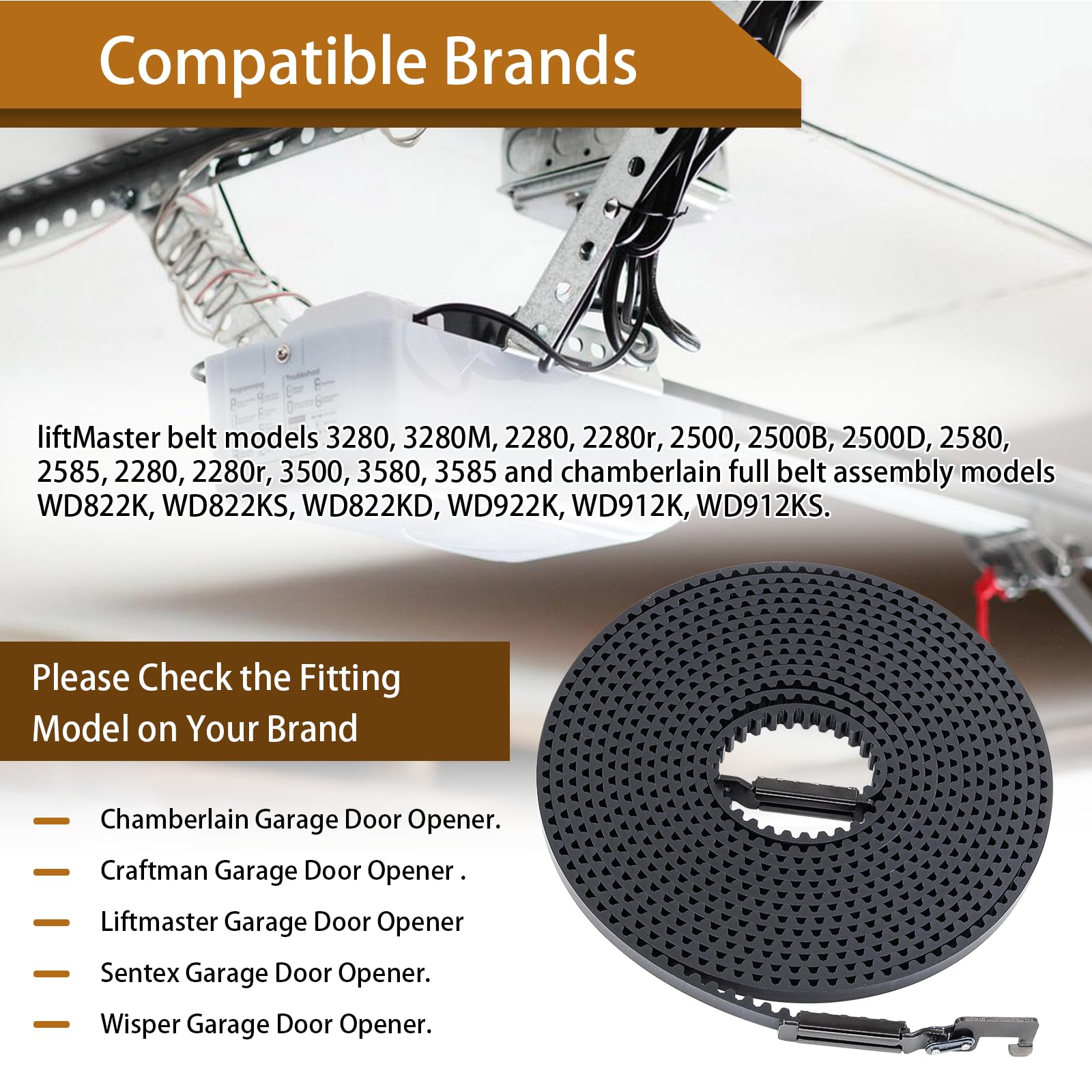 Felizshop 41A5434-13A drive belt durability construction.