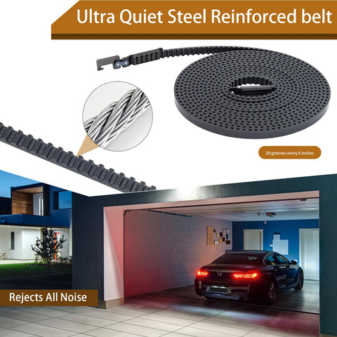 Felizshop 41A5434-13A drive belt quiet operation closeup.