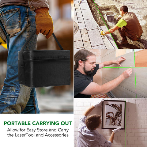 FELLAT laser level wall bracket and iron plate for versatile mounting.