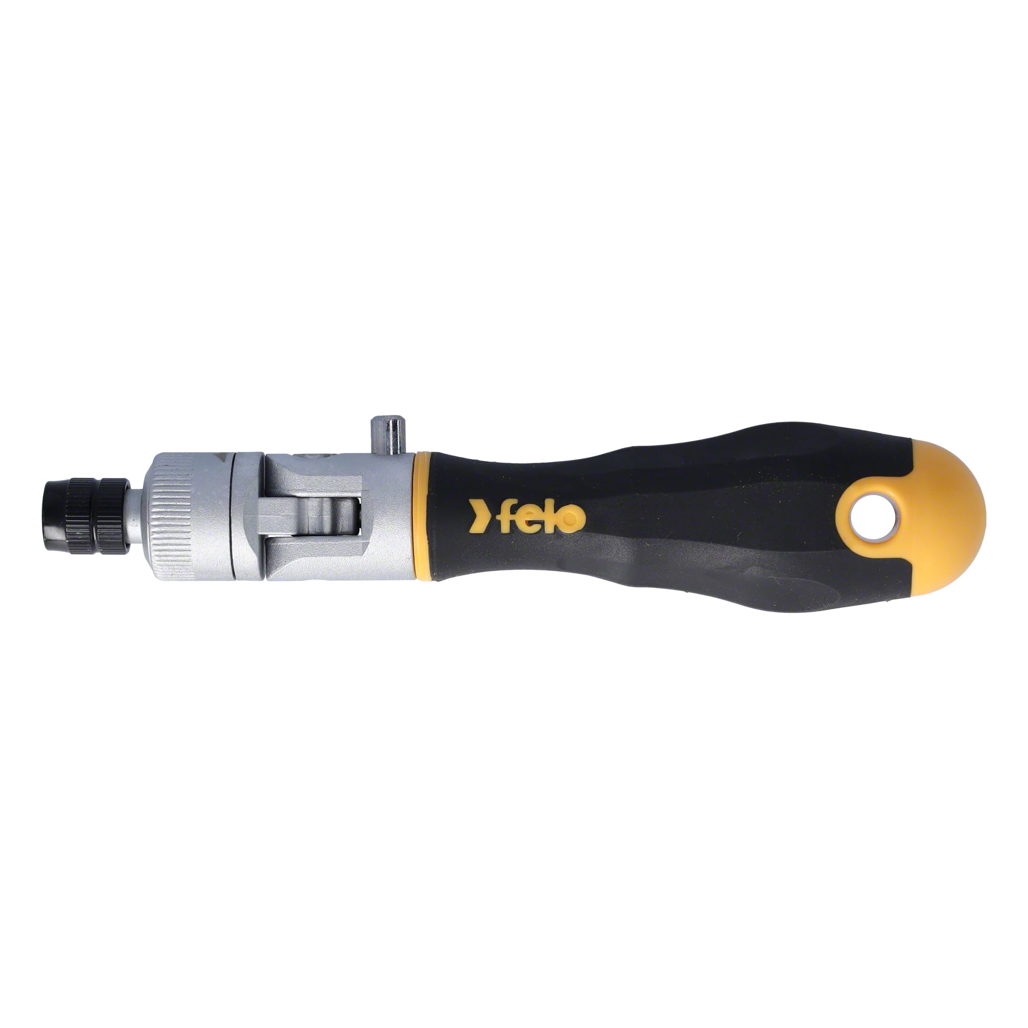 Felo Ergonic K Handle front view highlighting comfortable grip for precise tightening.