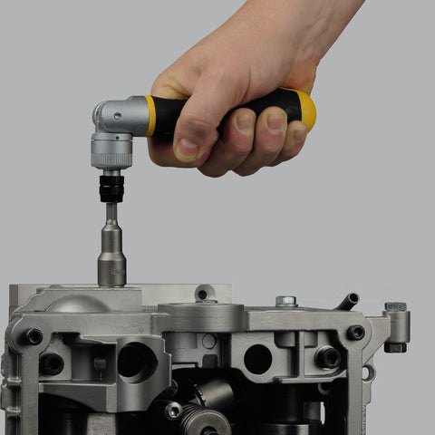 Felo Ergonic K Handle withstands high torque loads for demanding applications.