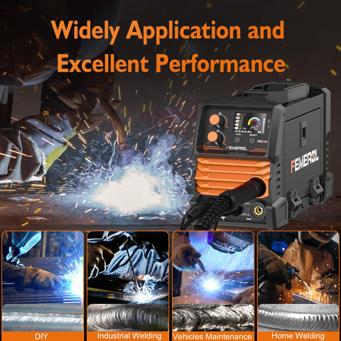 FEMEROL MIG140R safety protections for stable operation