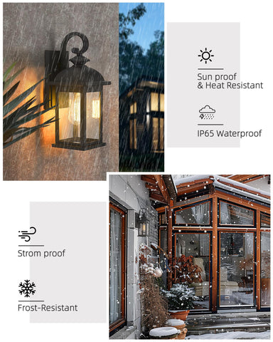 FEMILA rust-resistant metal construction withstands weather