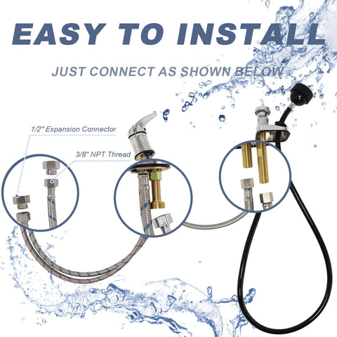 Femitu base fittings secure stable connections during backwash sessions