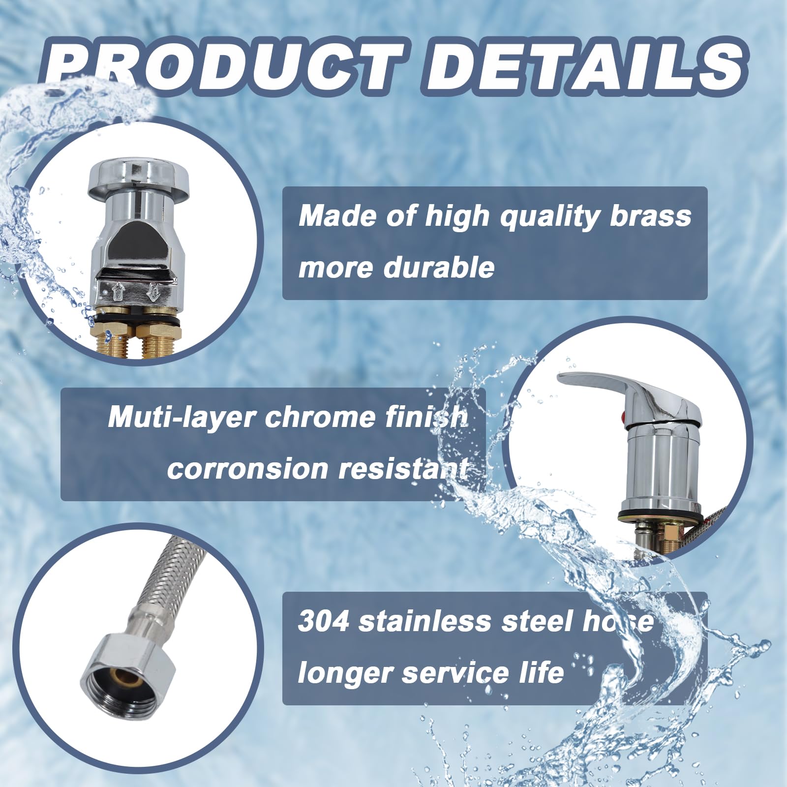 Femitu shampoo sprayer hose offers versatile use for precise washing