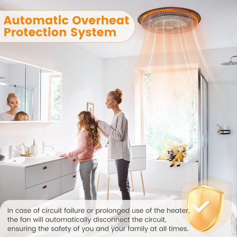 Femotic 157 heater featuring overheat protection for safety during use.