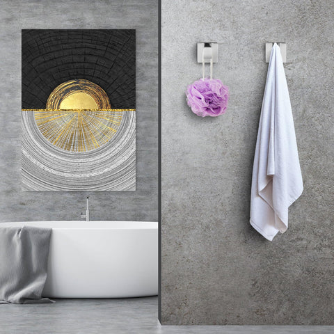 Fenas modern, sleek bathroom accessory adds functional style to any space.