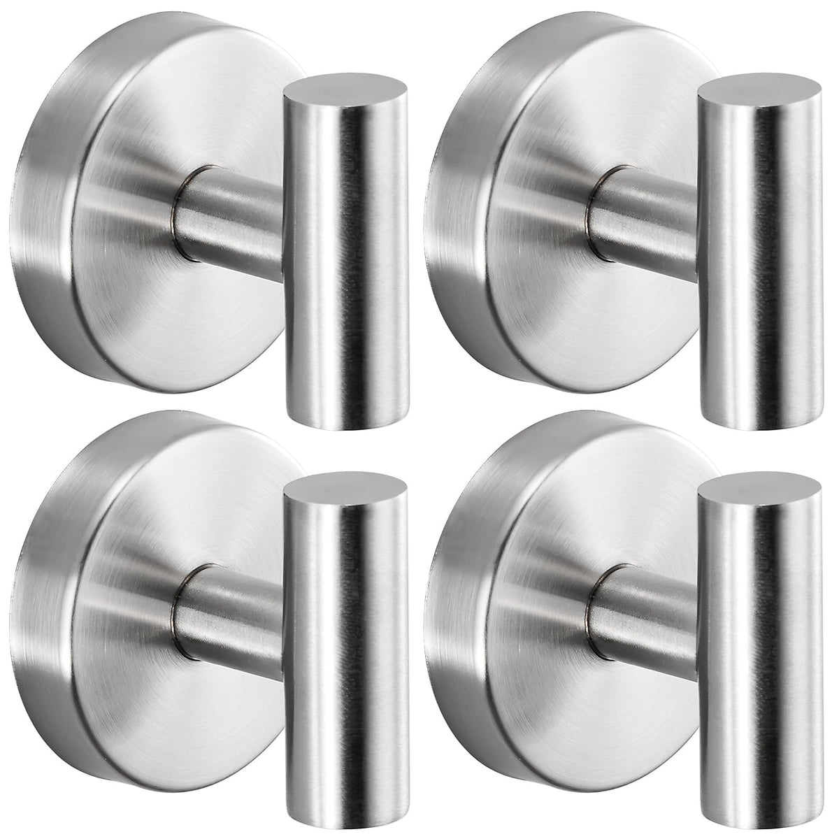 Fenas suction cup hook on glass shower for secure towel storage.