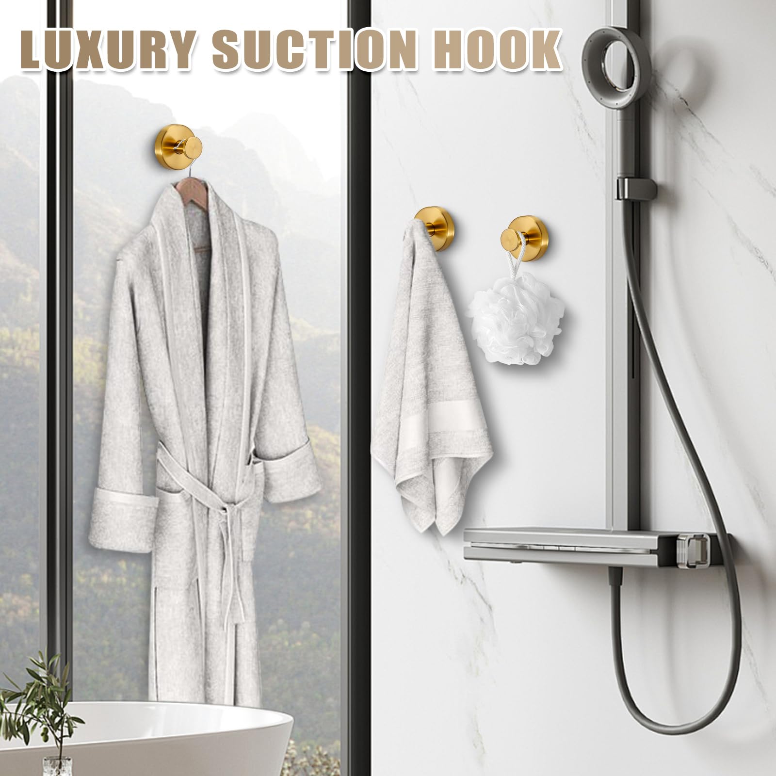 Fenas hooks organizing kitchen towels and utensils without drilling