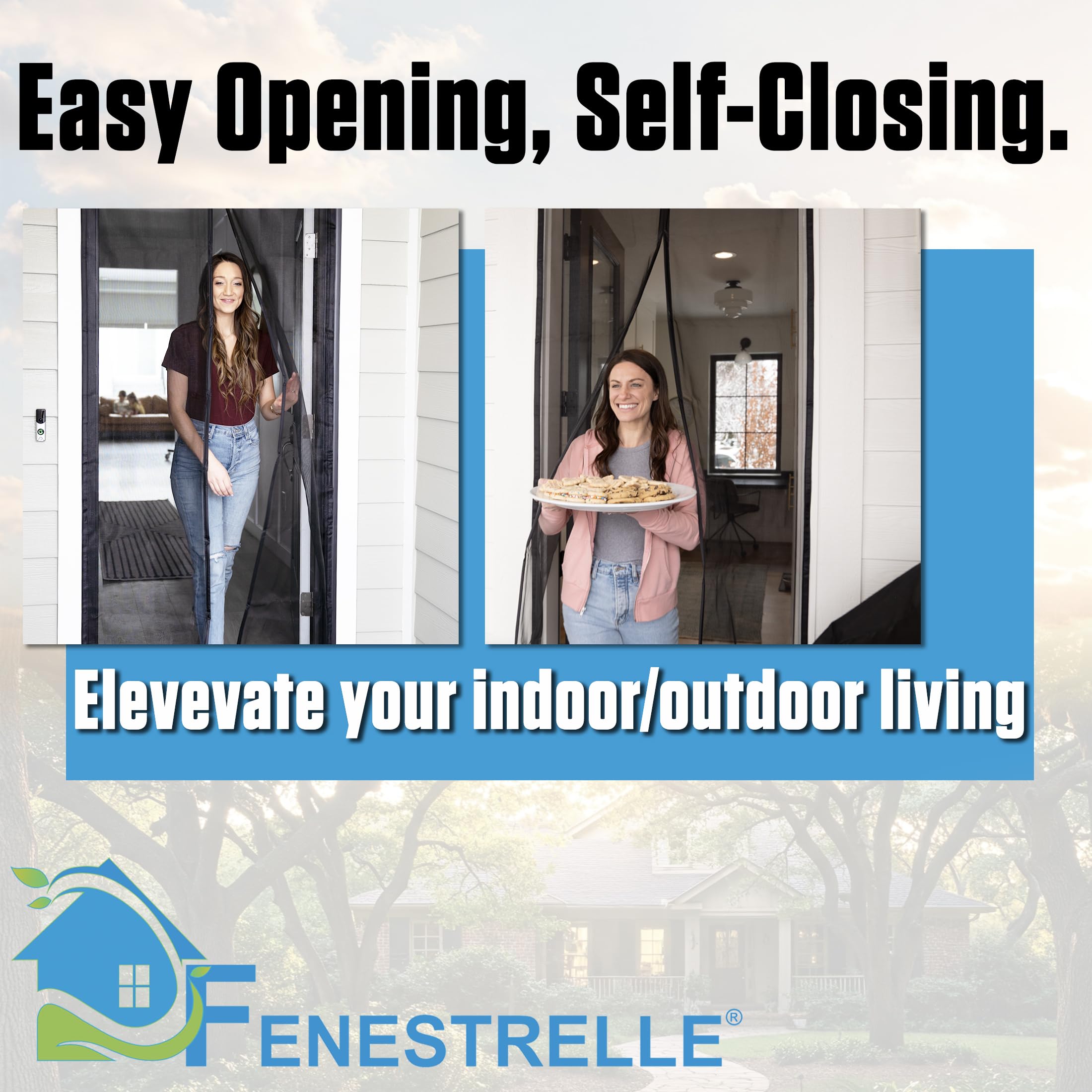 Fenestrelle airflow boost with sealed openings blocks bugs and dust.