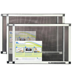 Fenestrelle expandable screen frame close-up showing durable aluminum construction