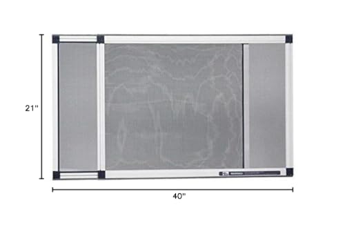 Fenestrelle expandable screen pack of 2 for double-hung windows