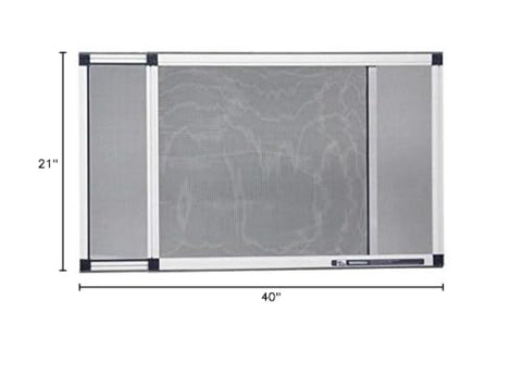 Fenestrelle expandable screen pack of 2 for double-hung windows