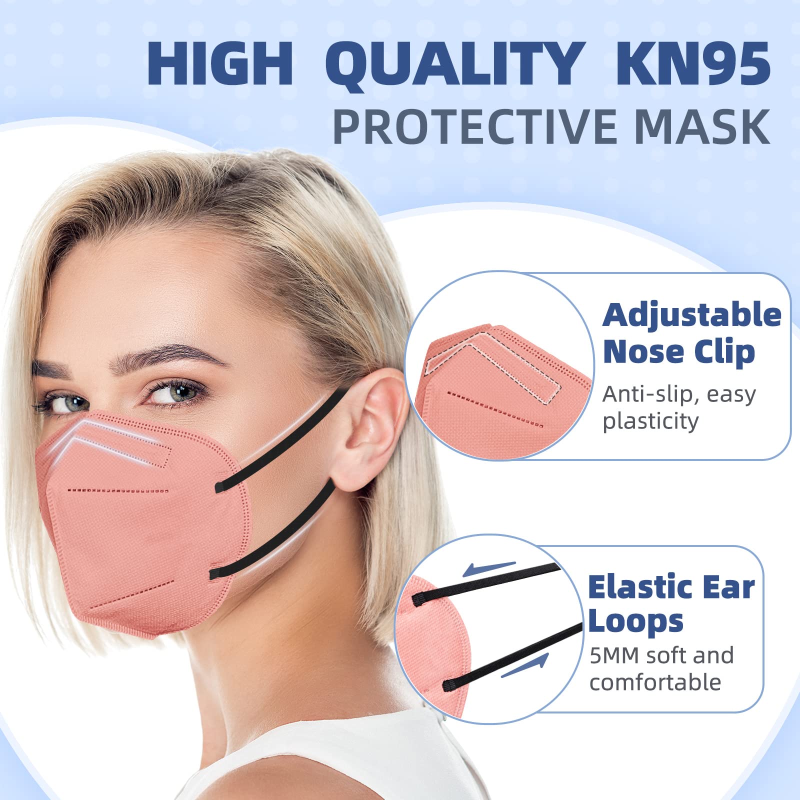 FENFEN KN95 fashion colors pair with daily outfits and mood