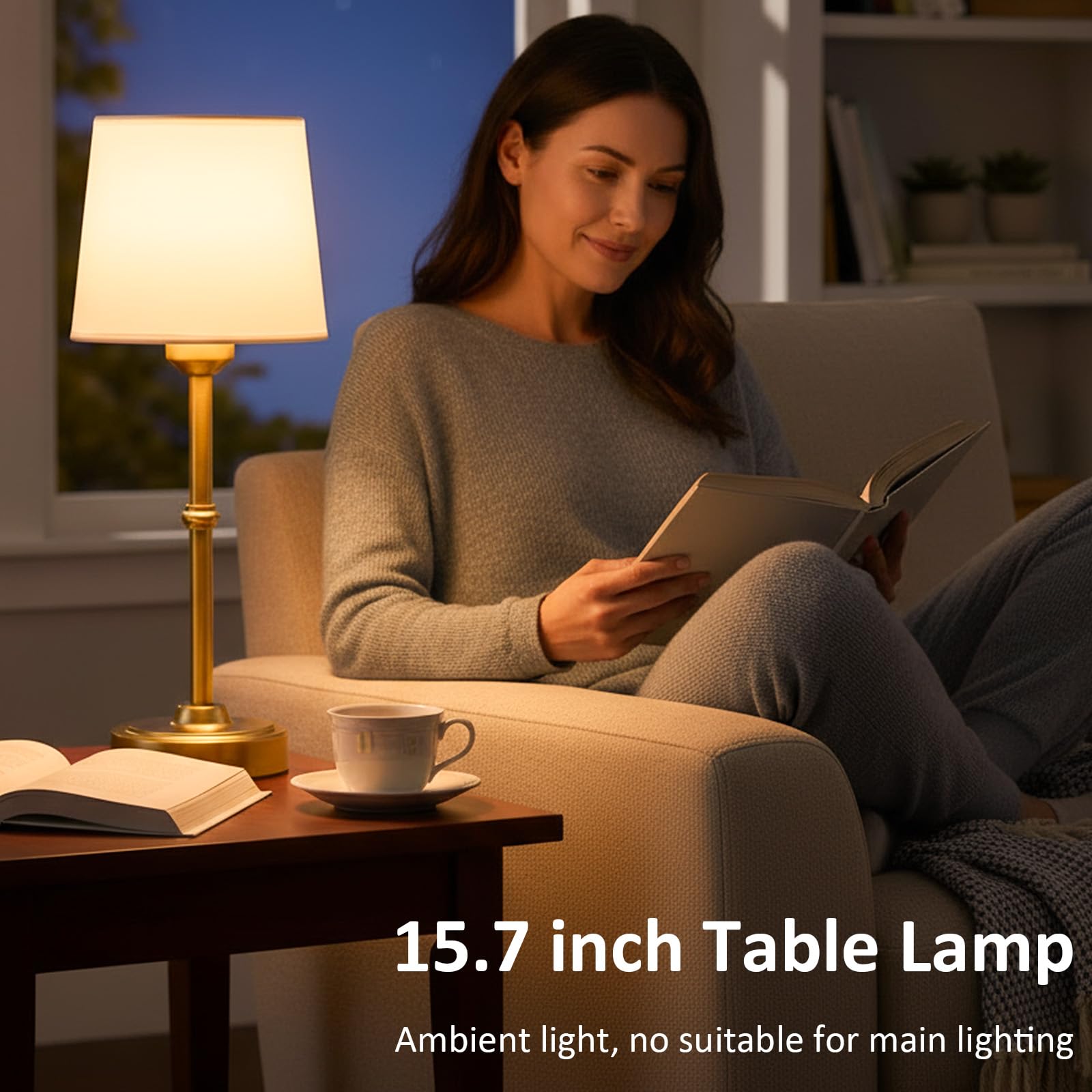 FenFud LED bulb included with the lamp for immediate use