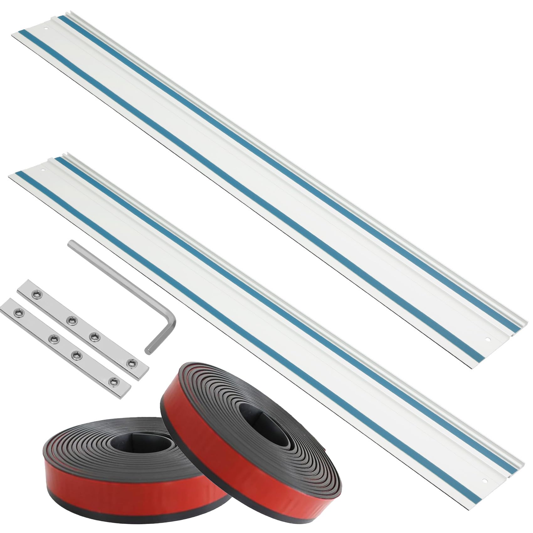 Fengind 194368-5 110-inch guide rail for Makita with straight-cut focus