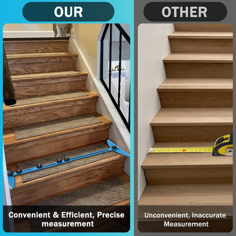 Fengone tool rotated 0–300 degrees for irregular stairs