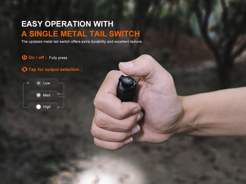 Fenix E12 V3.0 lanyard accessory for secure attachment