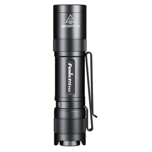 Fenix E12 V3.0 pocket clip enables easy, hands-free carry